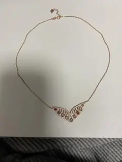 S925 天然石バタフライネックレス