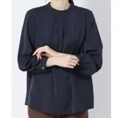 WHITE ⭐️ 訳あり　シンプル　ブラウス　プルオーバー　長袖