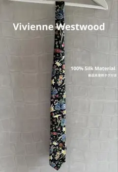 100% Silkネクタイ新品未使用タグ付✴︎Vivienne Westwood