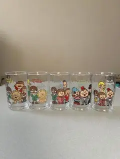 【新品】ひょっこりひょうたん島 グラス 5個セット レトロ