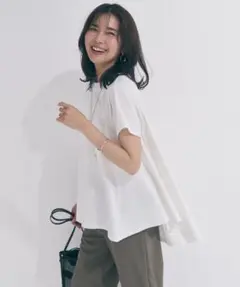 UNFILO 【UVケア接触冷感】BEAUTYFORM-T バックフレアTシャツのサムネイル