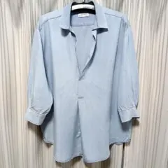 ZARA 　シャツブラウス　八分袖