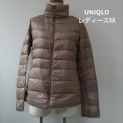 UNIQLO ウルトラライトダウン　レディース M ダウンジャケット ベージュ
