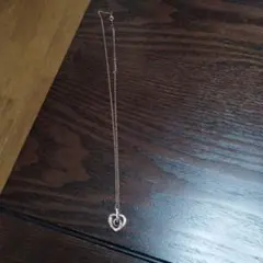ハート型ペンダント ネックレス ゴールド系