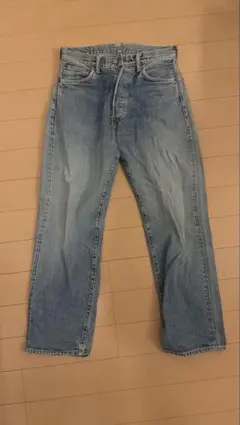 エヴィス EVISU ボタンフライデニムパンツ 30×35