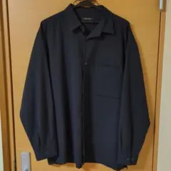 美品！GLOBAL WORK ネイビー 長袖シャツ