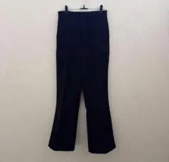 GU フレアパンツ ストレッチフレアパンツ スラックス