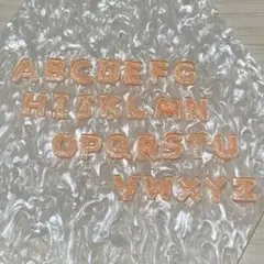 【ネイパ】パールオレンジ クリア ラメ