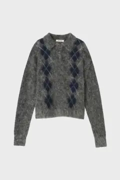 THE TOE / Marien Argyle Knit【新品未使用・匿名配送】