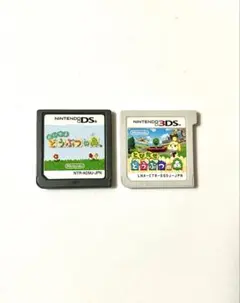 とびだせどうぶつの森　おいでよどうぶつの森　3DS セット