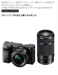 2026年最新】SONYα6000 ILCE-6000Y ダブルズームレンズキットの人気