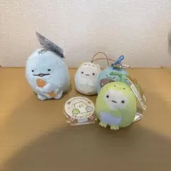 すみっコぐらし　とかげ　他　マスコットセット