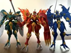 【メルカリ市割】【素組】モデロイド　魔法騎士レイアース3体セット