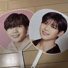 長尾謙杜　なにわ男子ツアー　1st Love POPMALL うちわ