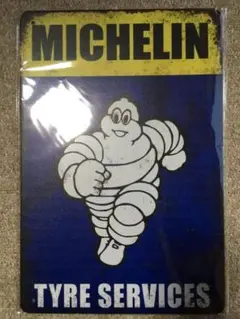 ブリキ看板 20×30cm MICHELIN ミシェラン