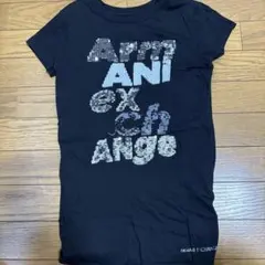 ARMANI EXCHANGE ブラック Tシャツ
