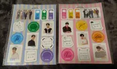 CutiePie シール２枚組 ZeeNunew・MaxNat・TutorYim