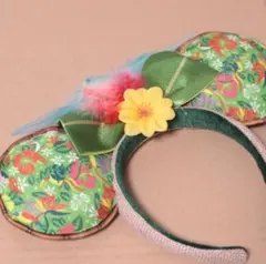 海外ディズニー限定 メインアトラクション 魅惑のチキルームカチューシャ