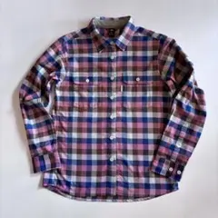 mont-bell WIC.O.Dシャツ レディースチェック柄シャツ M