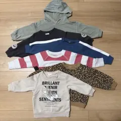 トレーナー6点セット　90サイズ