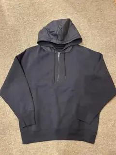 ユニクロ ＋J ドライスウェットハーフジップパーカ　Mサイズ