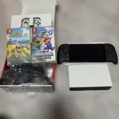 Nintendo Switch 有機ELモデル + マリオ + あつ森【動確済】