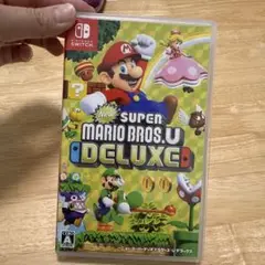 Switch ゲームソフト　マリオ　スーパーマリオブラザーズ U デラックス
