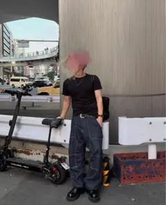 gapバギーカーペンターデニム w28l30