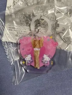 ふらっとめじるしアクセサリー　マツケンサンバ　キティ　コラボ　ガチャ