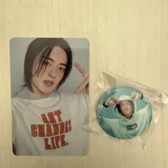 treasure wonderwall トレカ　缶バッジ　ハルト