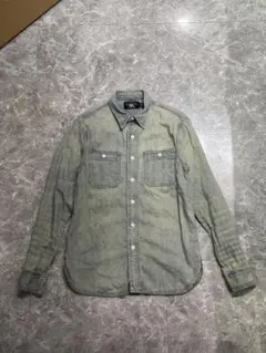 キムタク着用 RRL デニム ワークシャツ ダブルアールエル ラルフローレン キムタク着用 RRL デニム ワークシャツ ダブルアールエル ラルフ