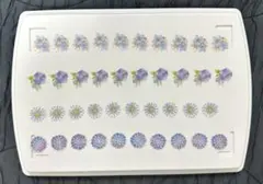 フラワーシール ブルー系 ⑧