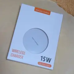 【新品未使用】ワイヤレス充電器 FAST CHARGER 15W