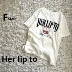 2026年最新】Herlipto レディース 半袖(Tシャツ) Tシャツ・カットソー