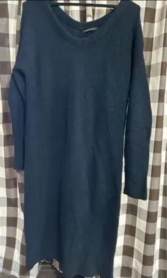 バンヤードストーム　ニット　ワンピース　フリーサイズ