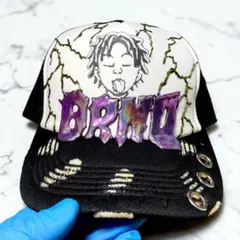 D.Y.W day メッシュキャップ龍鬼コラボ 龍鬼サイン入り ラッパー着用