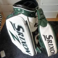 限定モデル　Srixon ゴルフキャディバッグ ホワイト/グリーン