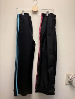 IGNIO ジャージ 2枚セット　130サイズ 黒/青/ピンク　ズボン