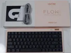 【Hades代替機】LOFREE Flow Lite 84静音キーボード・ピンク
