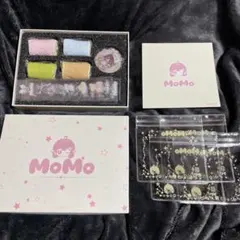 momoのほっこりスクイーズセットミニロールケーキ型4種+マグネット＆ 新品未開封 MoMo ほっこりスクイーズセット ミニロールケーキ型4種