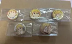 鬼滅の刃 キメツ学園 クリスマス編 缶バッジ 我妻善逸 4個セット
