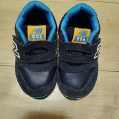New Balance 996 キッズ ネイビー×マーブル14.5 - メルカリ
