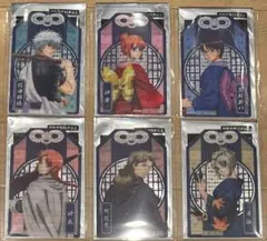 ナムコキャンペーン　銀魂　吉原大炎上　お守り型クリアシート　ノーマル全種セット③