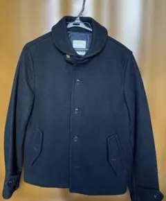 ショート丈ウールコート