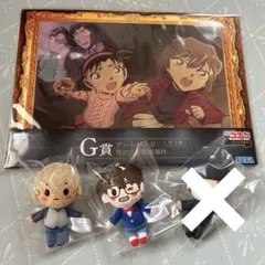 名探偵コナン メモリアルカット ラッキーくじ ぬいぐるみマスコット アートボード