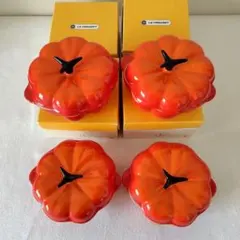 LE CREUSET ル・クルーゼ　プチ・パンプキン　ココット4個セット 楽天市場】Le Creuset ル・クルーゼ パンプキン・プチココット