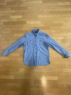 RRL ダブルアールエル シャンブレーシャツ ライトブルー 長袖 美品