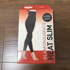 GLAMOROUSPATS HEAT SLIM M-L ブラック 着圧スパッツ