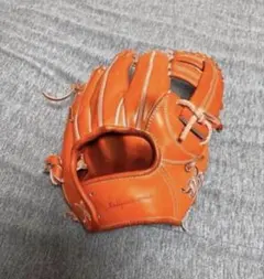 新品】ジュンケイ 硬式内野手用グラブ セレクト和牛 レザーエンブレム