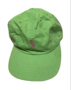 polo by ralph lauren キャップ　革ベルト